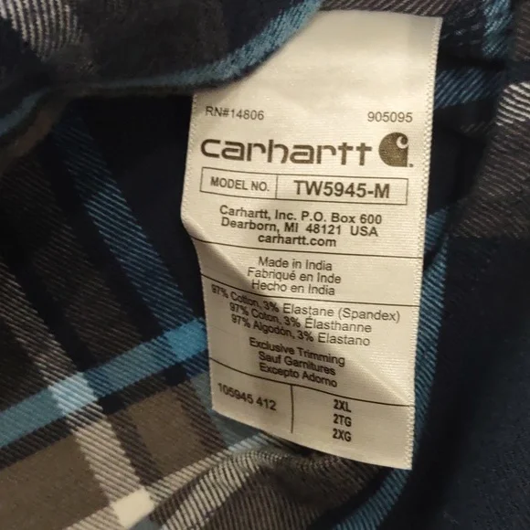 CARHARTT RELAXED FIT LONG SLEEVE TSHIRTS. - Picture 10 of 15